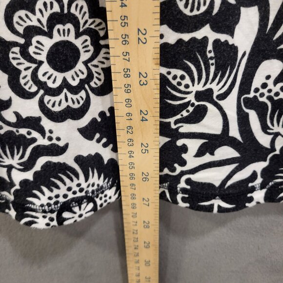 Talbots Monochrome Floral Swim Coverup - Picture 6 of 6